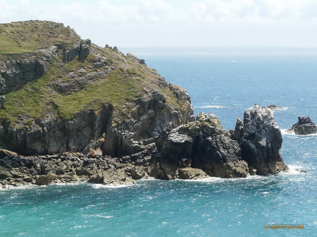 LES FALAISES DU NEZ DE JOBOURG by J-P. GROULT