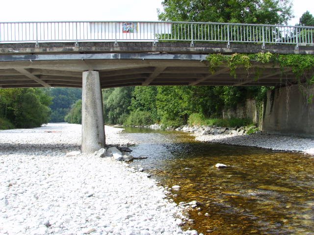 Sommer an der steyr mit schwimmschubrücke by speedy01