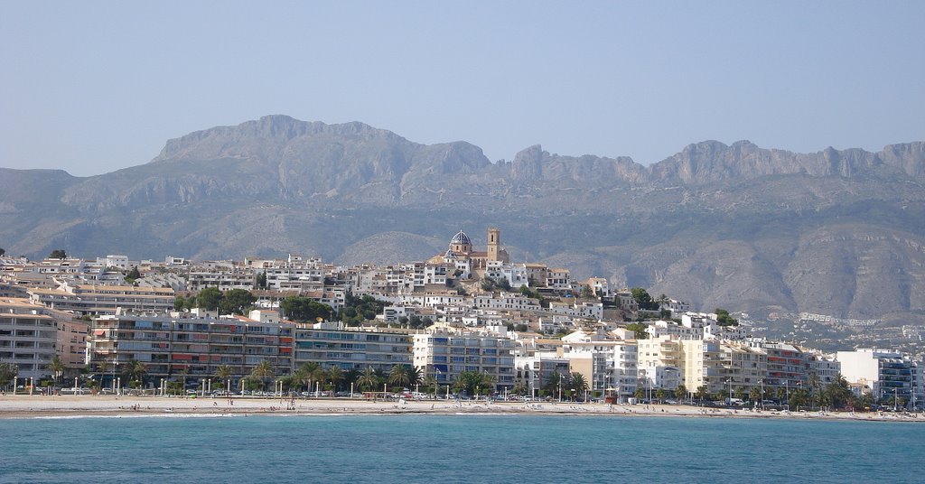 Altea desde el puerto. by MALR