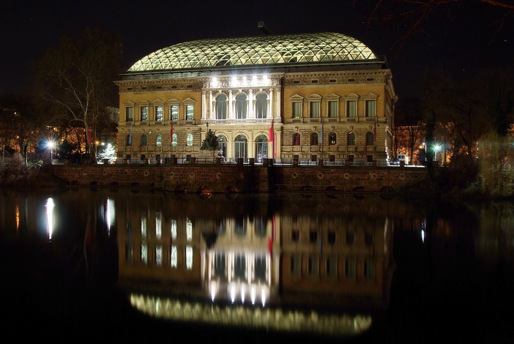 Düsseldorfer Ständehaus bei Nacht by Otto2008