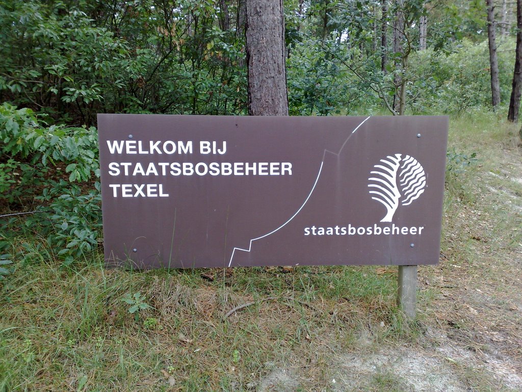 Nationalpark Eingang - schöner Radweg auf Texel by globetrotterjournal.…