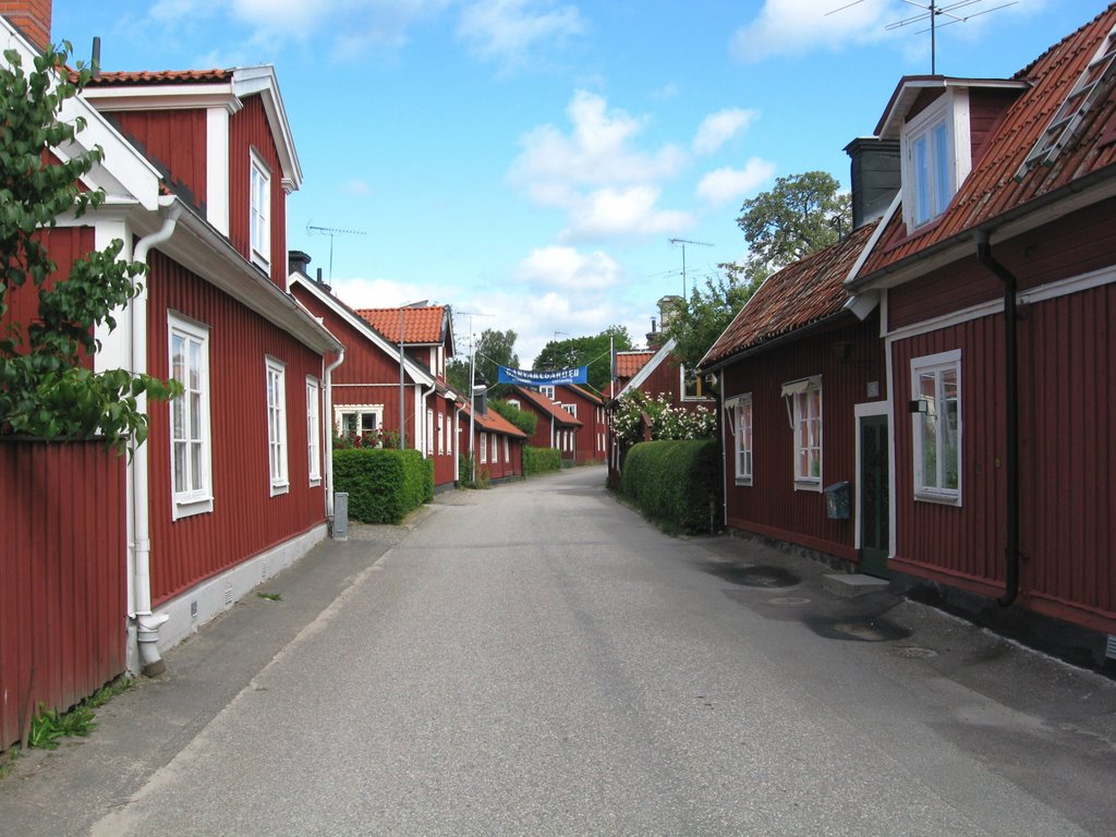 Straat in Trosa by BAAREDAM