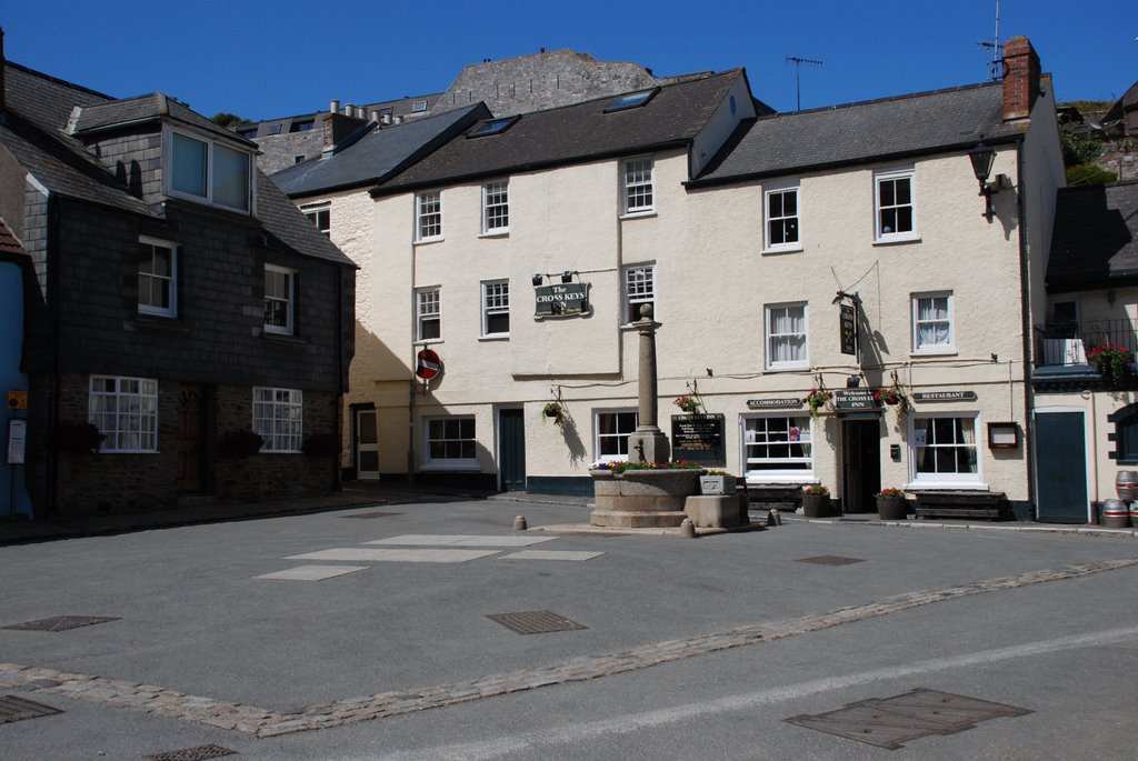 The Square, Cawsand, Cornwall by Kev McGrath