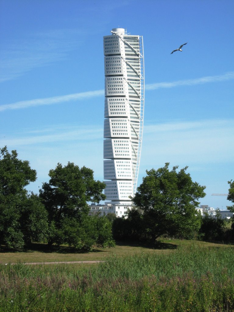 Turning Torso in Malmö by Theo van Baar