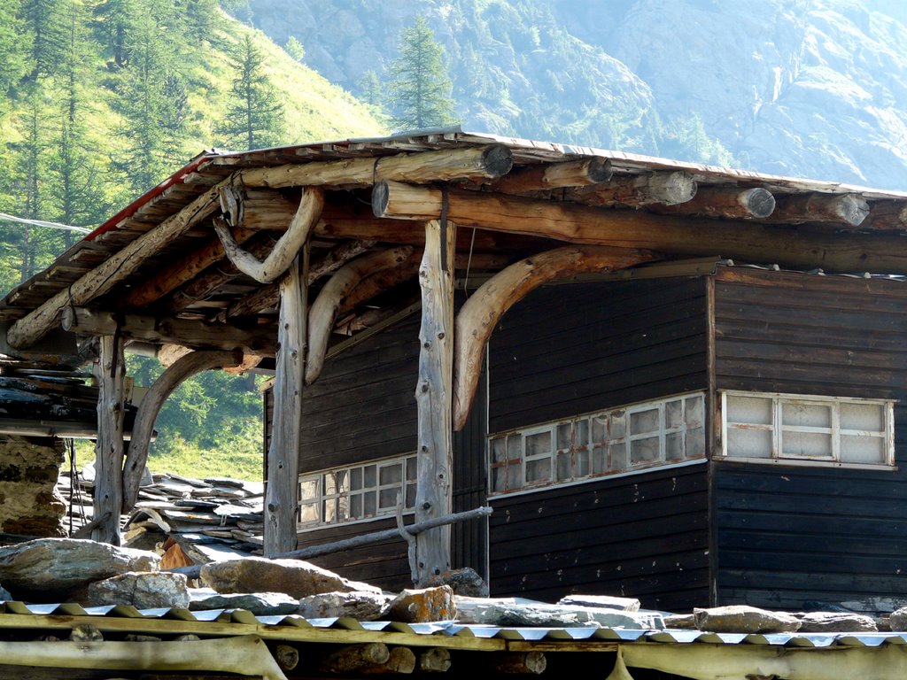 Architettura alpina - Alpine architecture - Pian della Mussa (Piemonte - Italy) by Antonio Passaseo