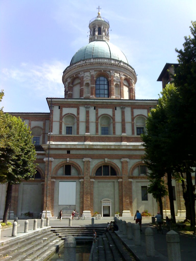 Il santuario di Caravaggio by giulio fecchio