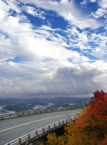 Linn Cove Viaduct & Yadkin Valley by T. Scott Morgan