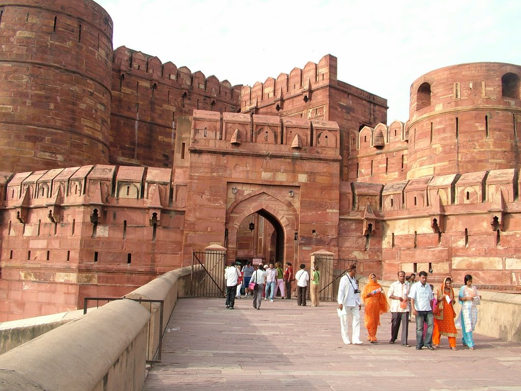 Agra fort, Amar singh gate by Andrej Paušič