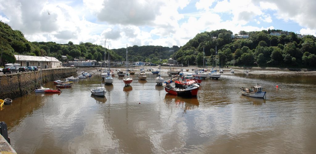 Fishguard: Lower Town, Quay by Ed Andrews