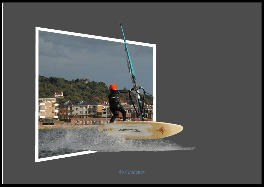 Windsurfer 2 © Galatas by David Humphreys