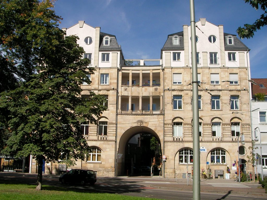 Gebäude Stephanienstraße 94, Karlsruhe am Kaiserplatz by Stefan Tritsch