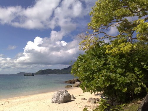 North beach Bon Island, Phuket, Thailand by Dawn's restaurant