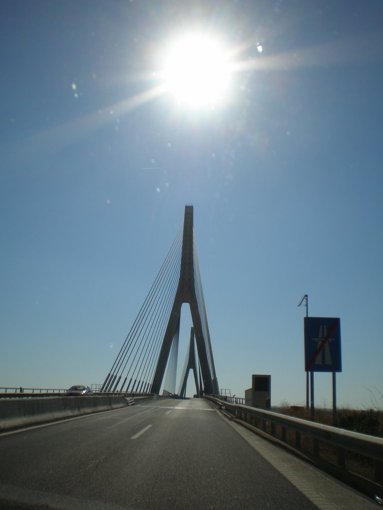 Bridge from Spain to Portugal by piroska2