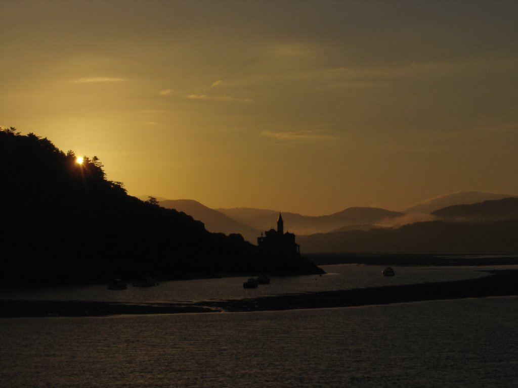 Sunrise from Barmouth Bridge by Dave Davies