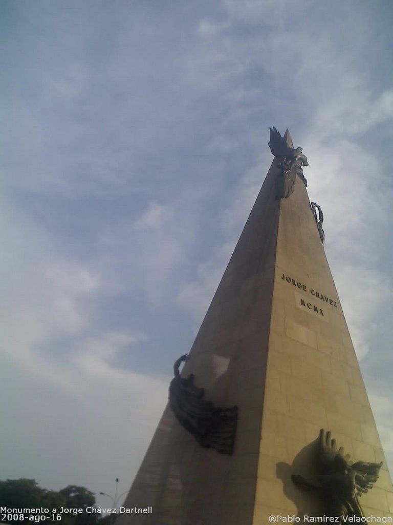 Monumento a Jorge Chávez Dartnell by XRAMV