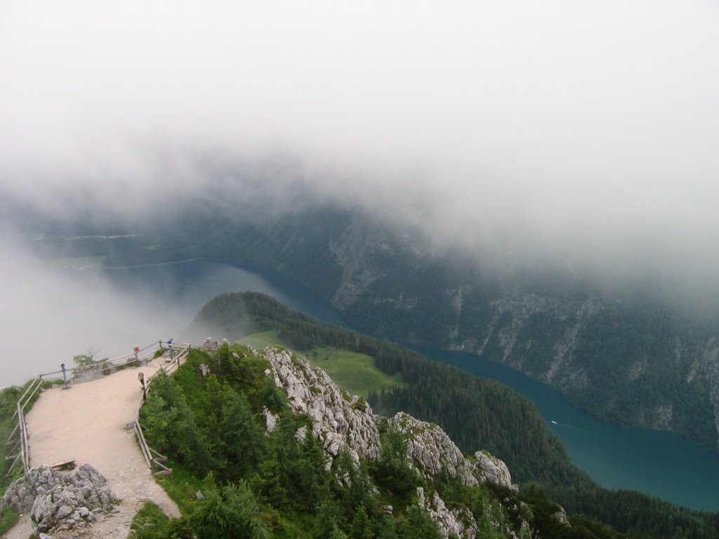 Blick vom Jenner auf den Königssee by comtronix