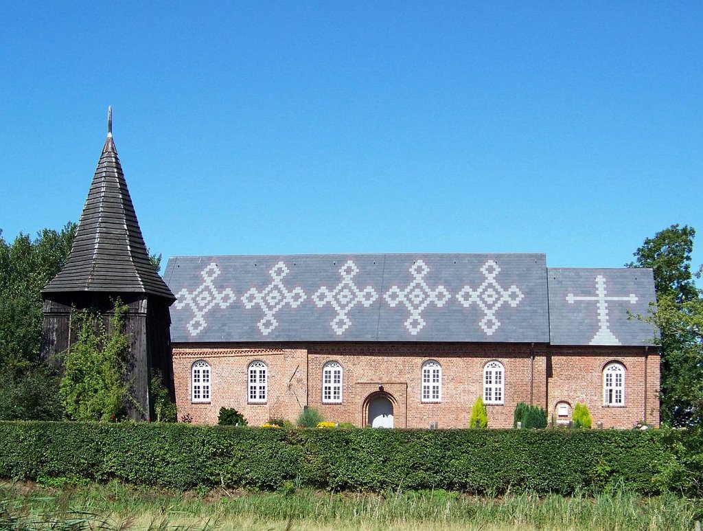 Rodenäs - Kirche im Ortsteil Oldorf (2008) by maiskolben