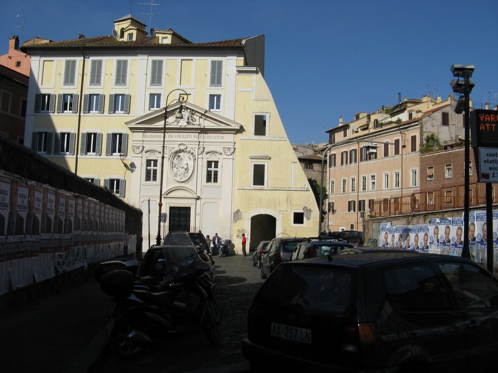 Un taglio netto..come si dice. largo Lorenzo Perosi. by maes maestri