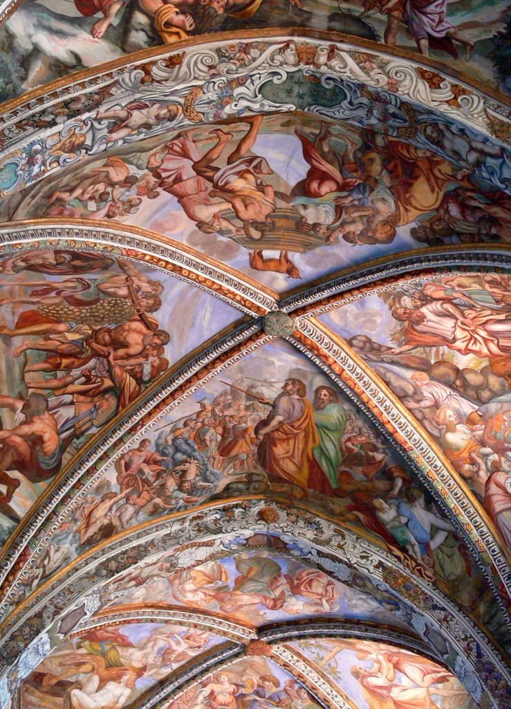 Lipari - in the Cathedral St. Bartolomeo, detail by Lohn Agoston