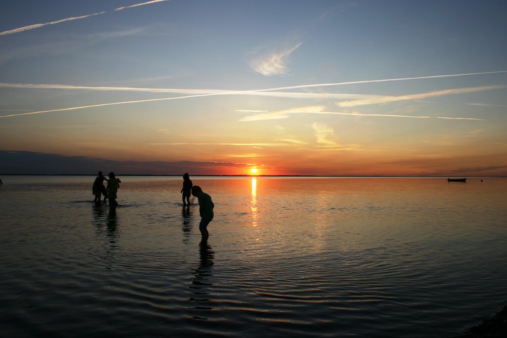 Beautyfull Sunset At Ejsingholm Beach. 2008. K.E by -HARMONSA-