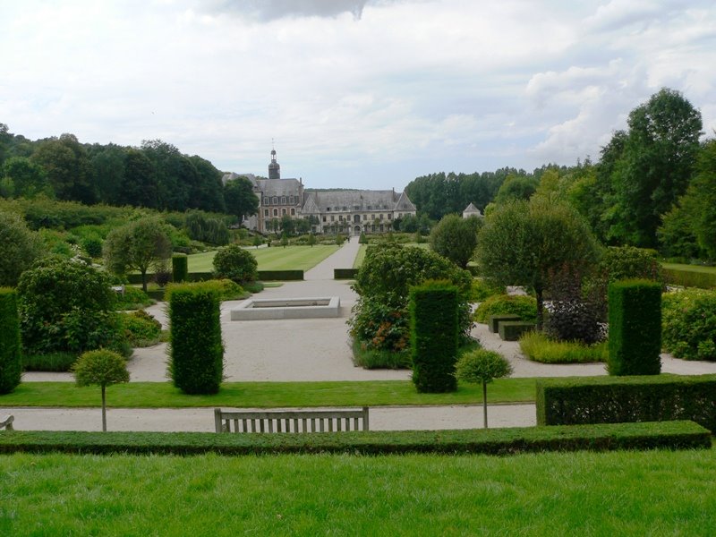 Jardins de Valloires (Abbaye au fond) by Martin-H