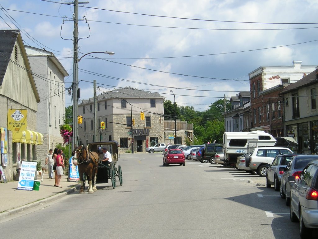 Mill Street Elora by louislarocque