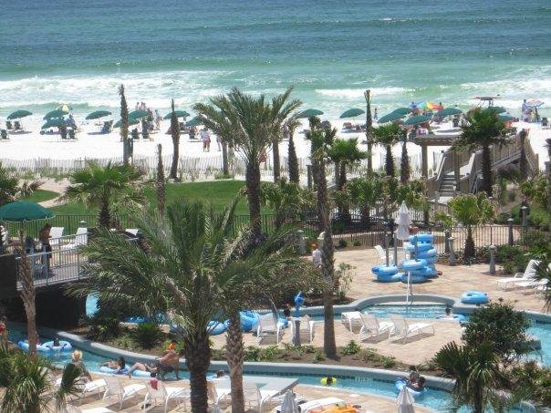 View of beach from condo in Ft. Walton Beach by joel_y1301