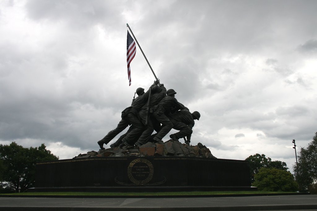 Iwo Jima Memorial by Joe Bonk