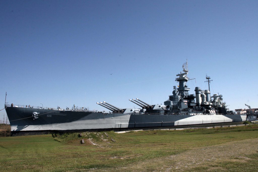 USS North Carolina by Joe Bonk