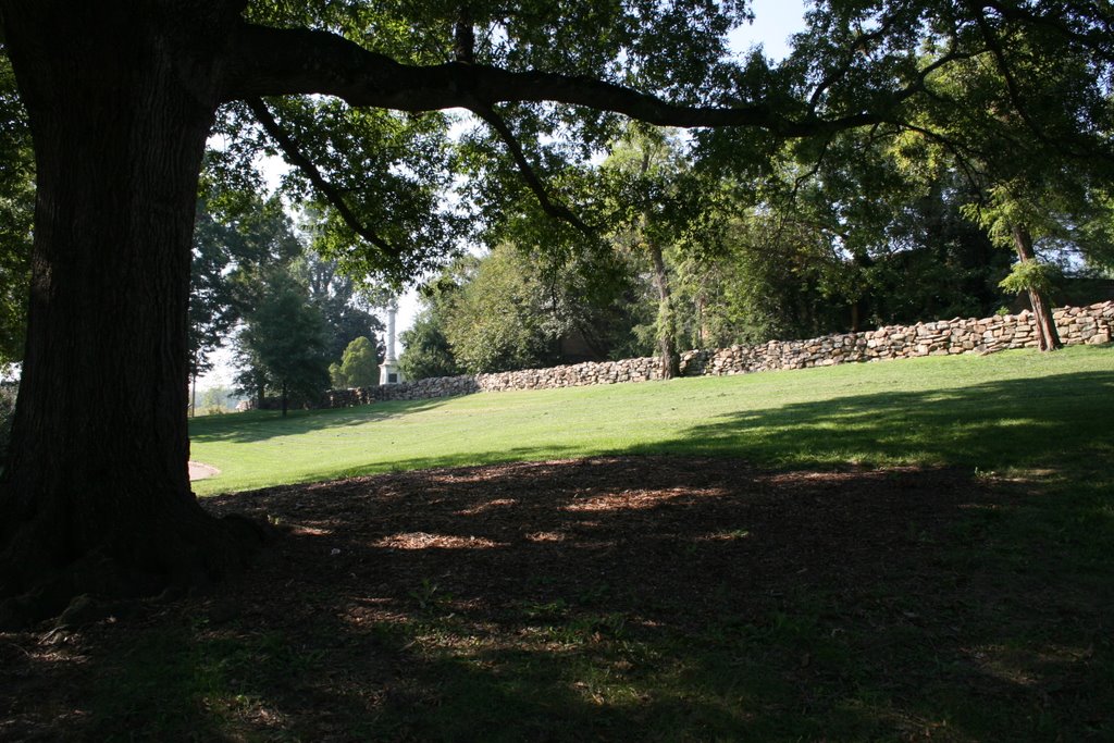 Fredericksburg breastworks.Myre's Heights by Joe Bonk