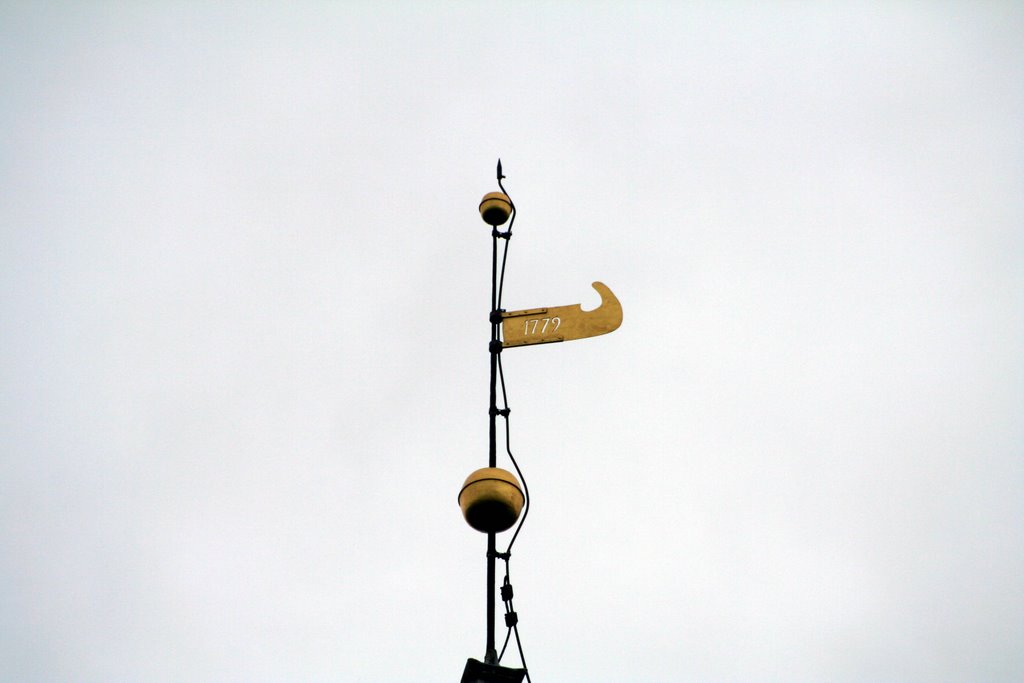 Weather vane 1779 Church Askainen by Matti Tossavainen