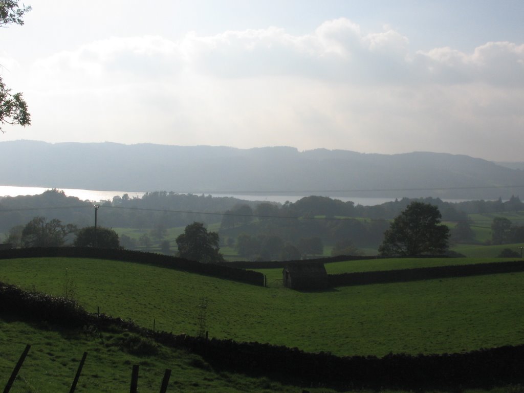 Windermere seen from Troutbeck YH by Paul Nechkova-Raven