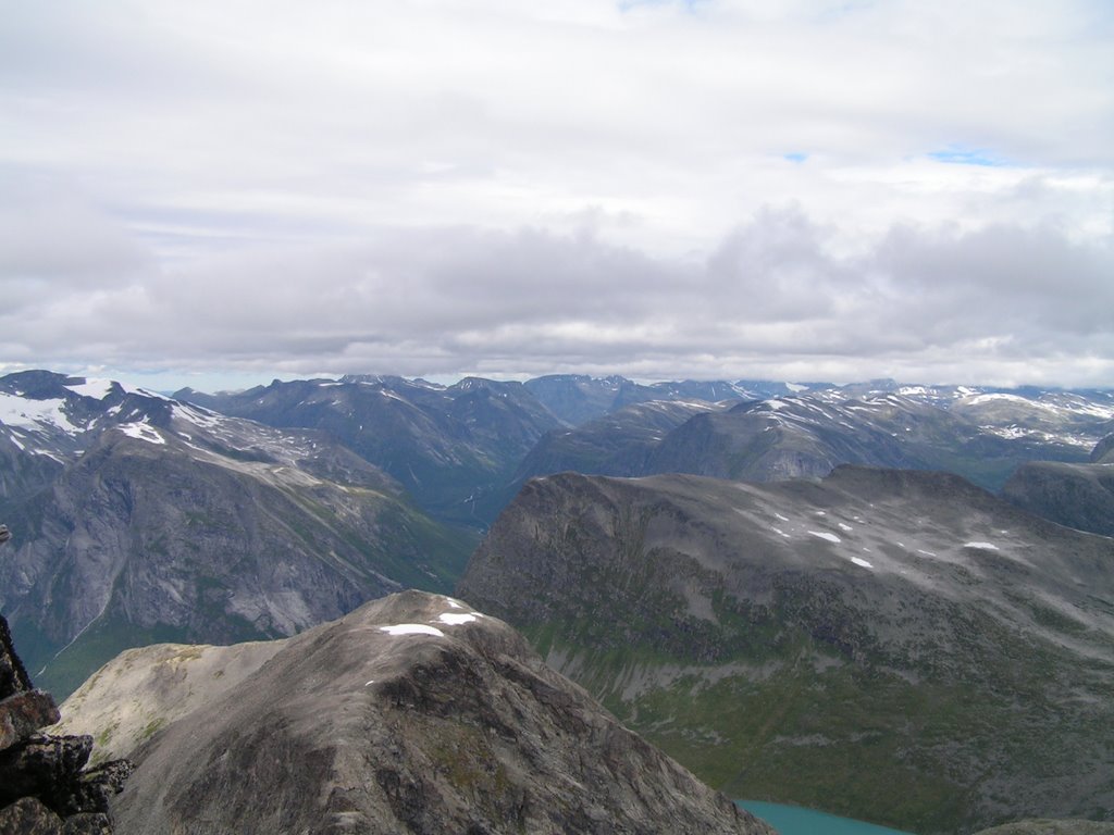 View from Trollkyrkja by Jaroslaw Sekula