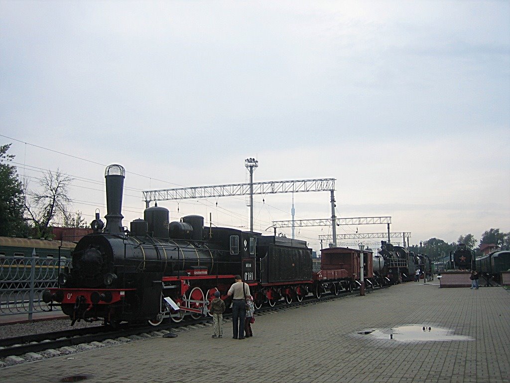 Moscow Railway Museum at Rizhskiy Vochsal (Riga Terminal) by CarlStaffanHolmer