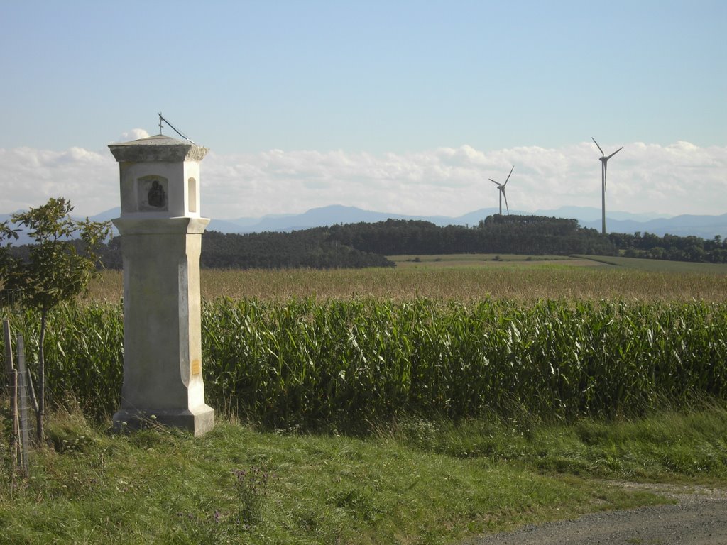 Rampelkreuz mit Windrädern by gt123456