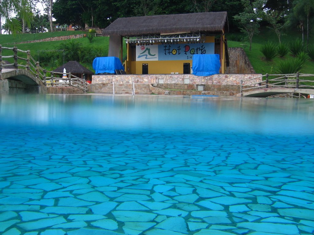 Palco hot park/Rio Quente-GO by neide oliveira