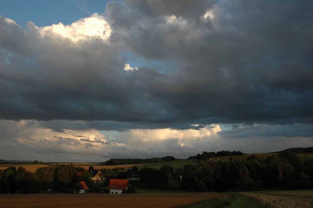 CLOUDS OVER ISTORF by H.Blum