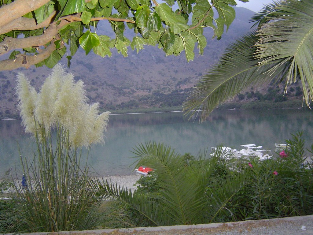 Kournas Lake - Crete's only natural freshwater lake by Karolina P.