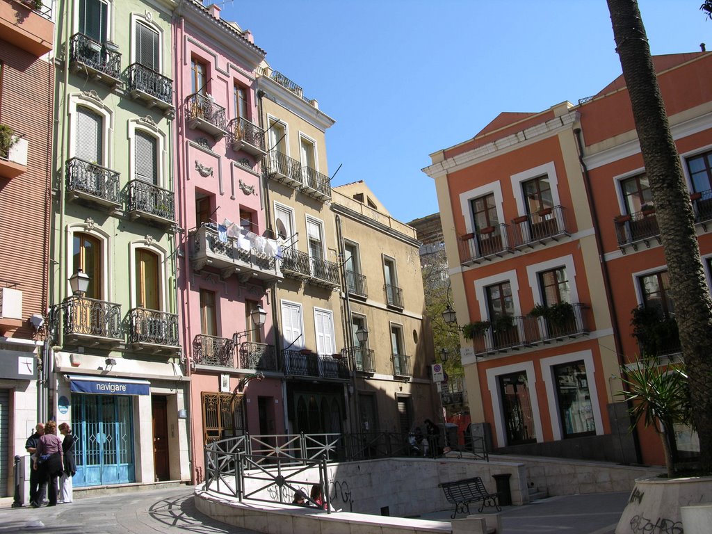 Cagliari - Quartiere Marina by francesco sole