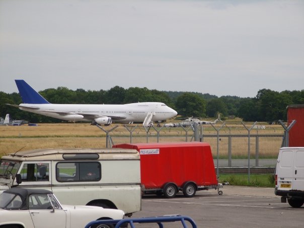 Plane On Runway. by Martin Hardman