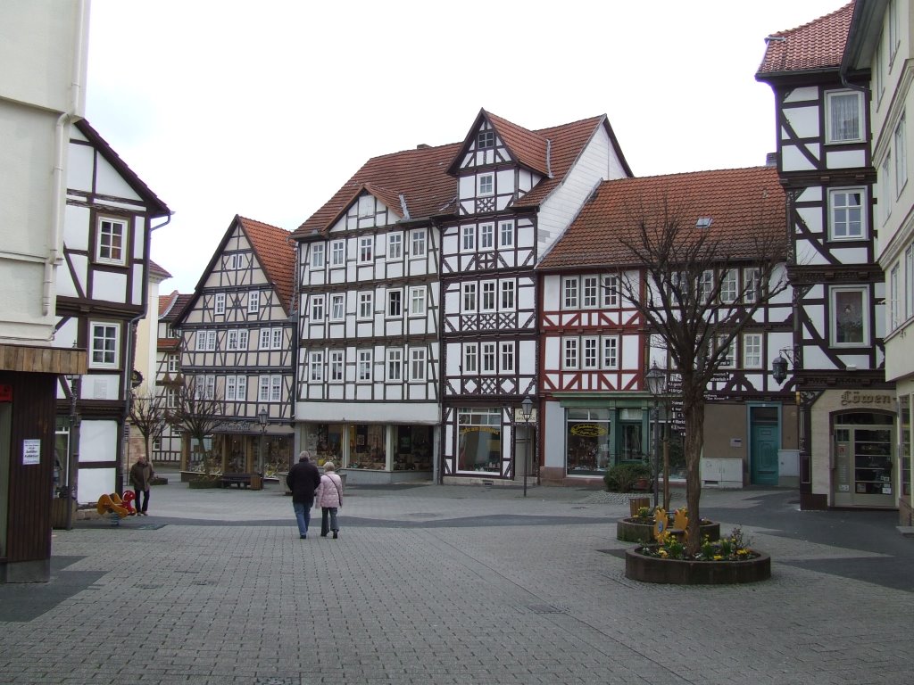 Obermarkt Eschwege by Uwe Aussmann