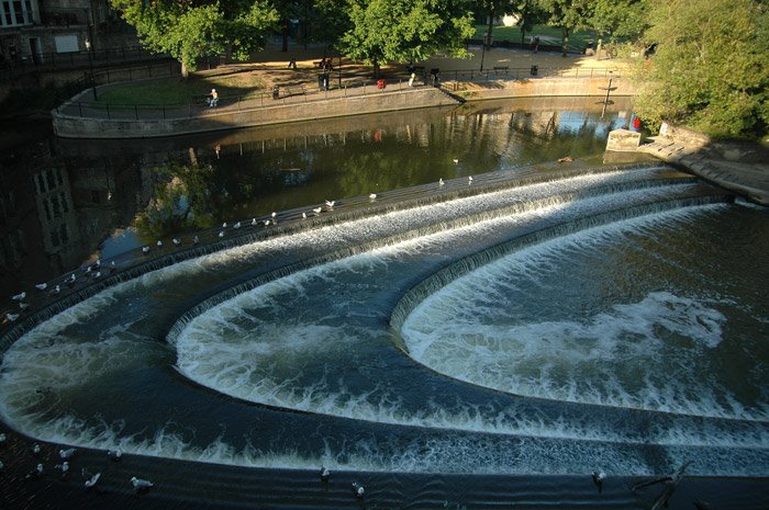 Bath, Avon river by Romanchik_70