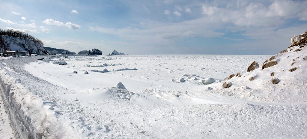 知床、ウトロ、流氷,(Hokkaido,Shiretoko,Drift ice) by m.matsumoto