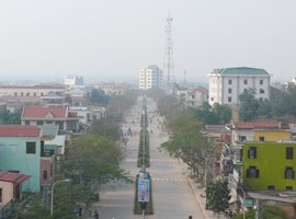 Hung Vuong street- Dong Ha town- Quang Tri province by le ngoc tam