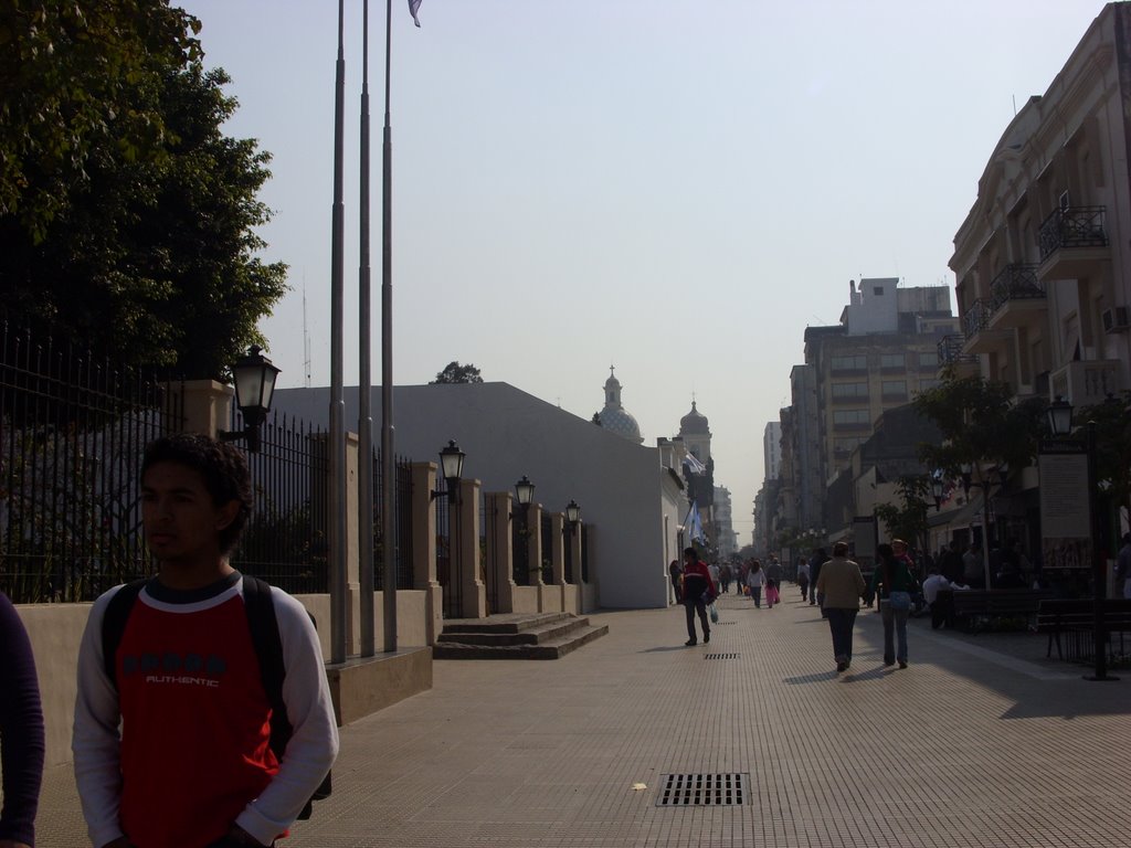 Calle Congreso con la casita al fondo. RRZ by Rodolfo Roberto Zega