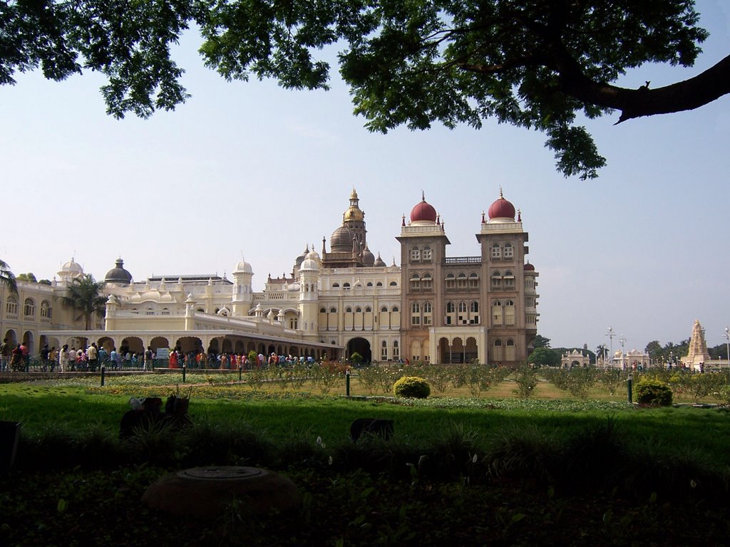 View of Mysore Palace by Dr. Prajakt Kamulkar