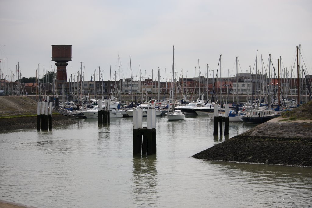 Harbor Blankenberge by Tom Van der Veken