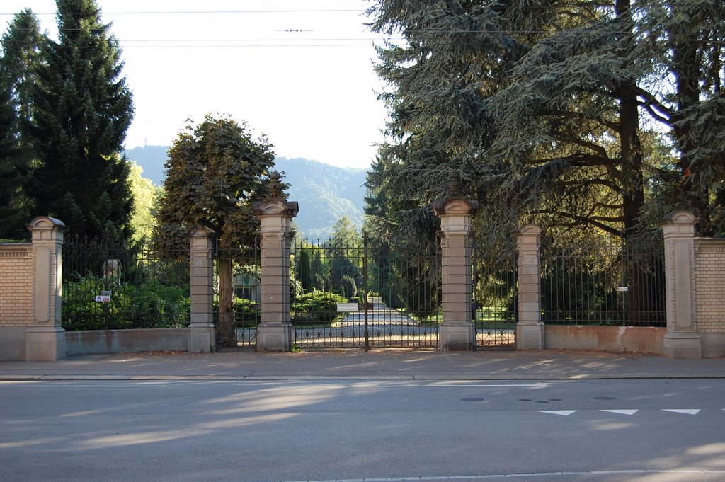 Eingangstor Friedhof Sihlfeld 08/2008 by stevesgallery