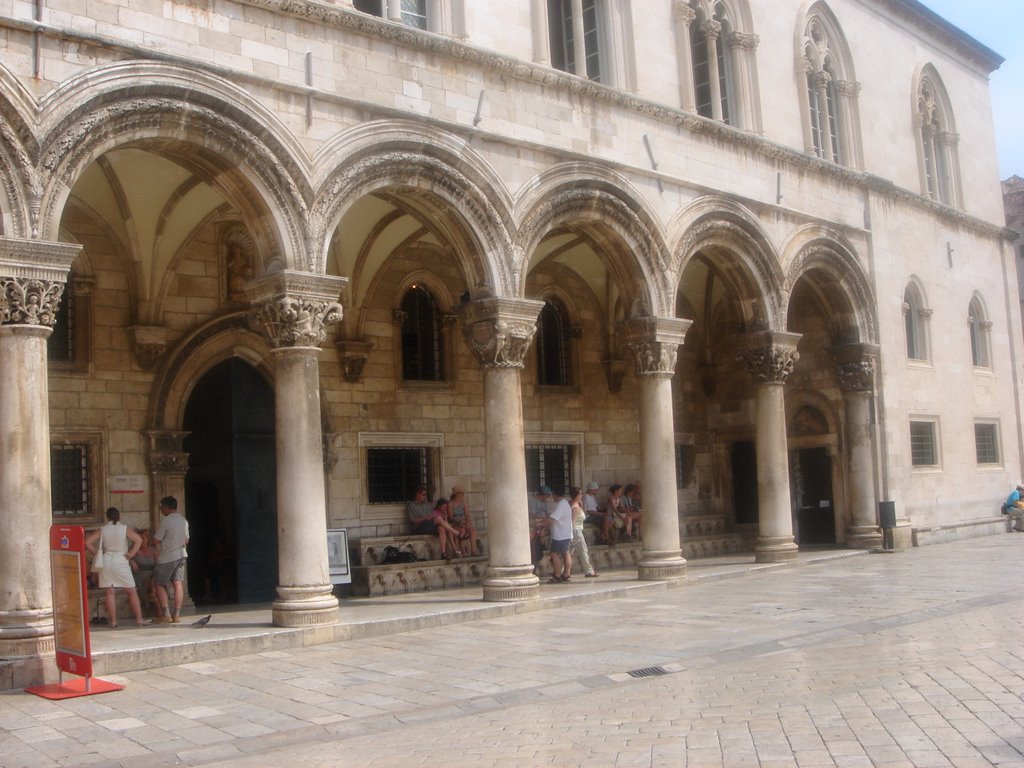 Palace in Dubrovnik (palac w Dubrowniku) by hvar