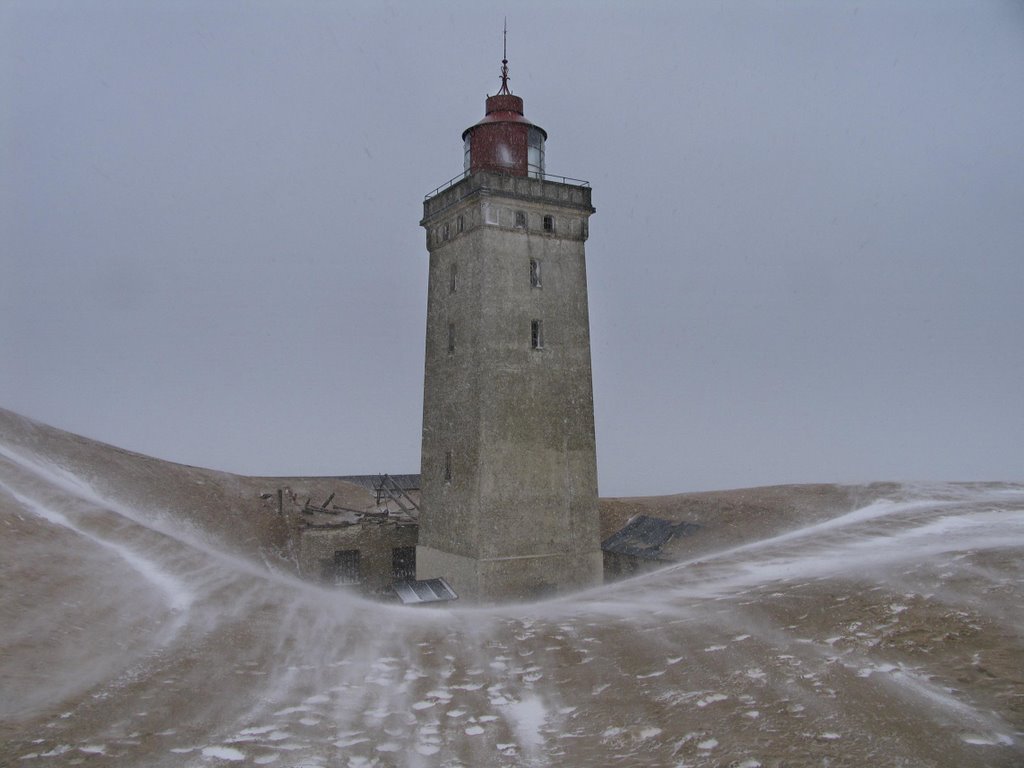 DK, Denmark, Jutland, Lønstrup, Rubjerg by Omar Ingerslev